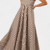 Ρόζ Μεταμορφώσιμο Σουρωτό Φόρεμα με Νυχτερινή Γοητεία