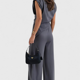 Σοφία Ασύμμετρο Σετ με Ντραπέ Ώμους