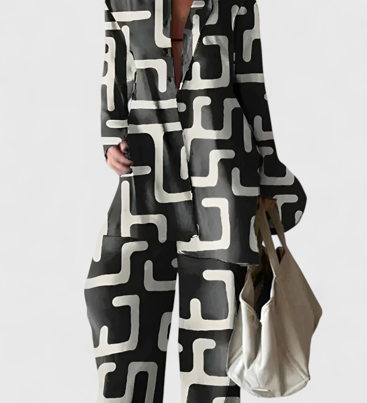 Melania Καλοκαιρινό Σετ με Φυσικό Στυλ