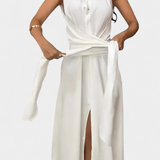 Meryl Πουκαμισοφόρεμα με Κουμπιά και Ρυθμιζόμενη Ζώνη