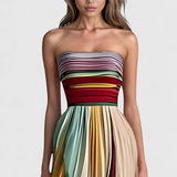 Leticia Μακρύ Φόρεμα με Απαλή Ροή και Φυσικό Στυλ