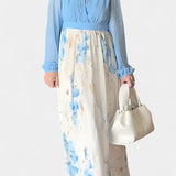 Eliane Το εντυπωσιακό φλοράλ μάξι φόρεμα