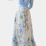 Eliane Το εντυπωσιακό φλοράλ μάξι φόρεμα
