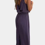 Ντονατίλα Ολόσωμη Φόρμα με Χρυσές Λεπτομέρειες και Ανοιχτό Μπατζάκι