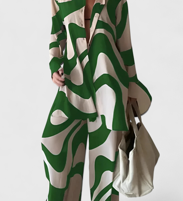 Melania Καλοκαιρινό Σετ με Φυσικό Στυλ