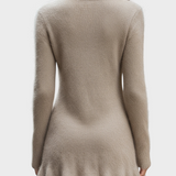 Adeline | Φανταστικό Πλεκτό Μίνι Φόρεμα με Ζιβάγκο