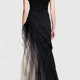 Φόρεμα Angela με Στρώσεις και Γραδίαντ