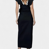 Φαμπιάνα Κομψό Τοπ με Βολάν και Αντίθετες Ραφές