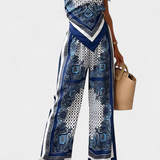 Leonie Σετ με Μοτίβο Paisley και Λουράκια