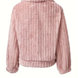 Amira - Πλεκτό Fleece Sherpa (Ribbed Fleece Sherpa)