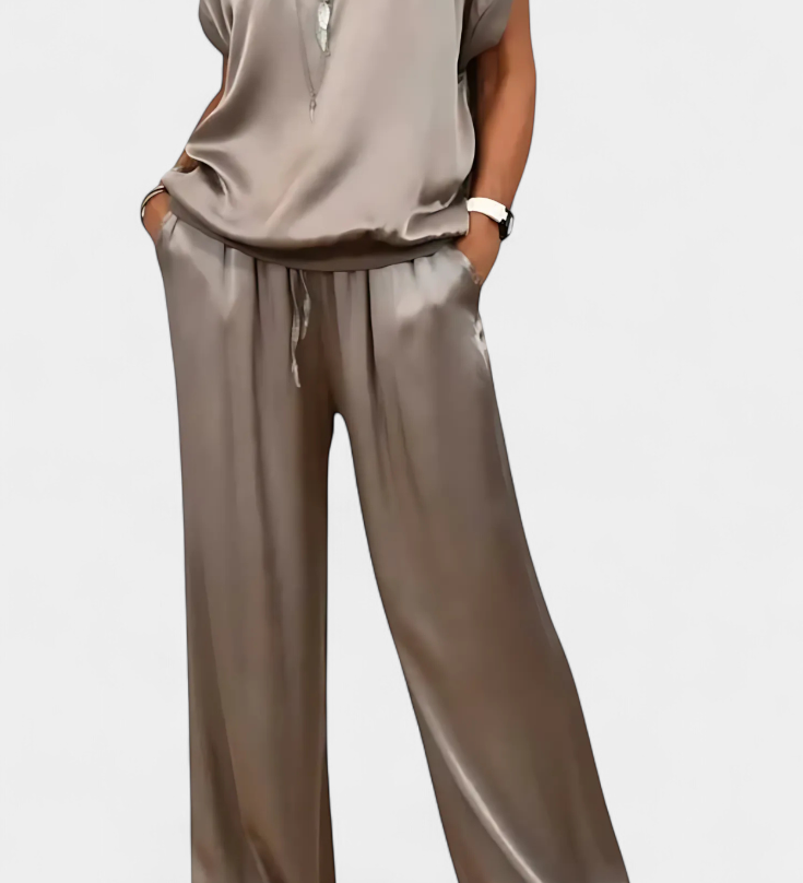 Blasa Ανοιξιάτικο Σετ Δύο Τεμαχίων με Εκλεπτυσμένο Στυλ