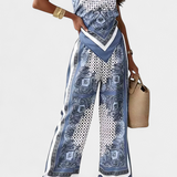 Leonie Σετ με Μοτίβο Paisley και Λουράκια