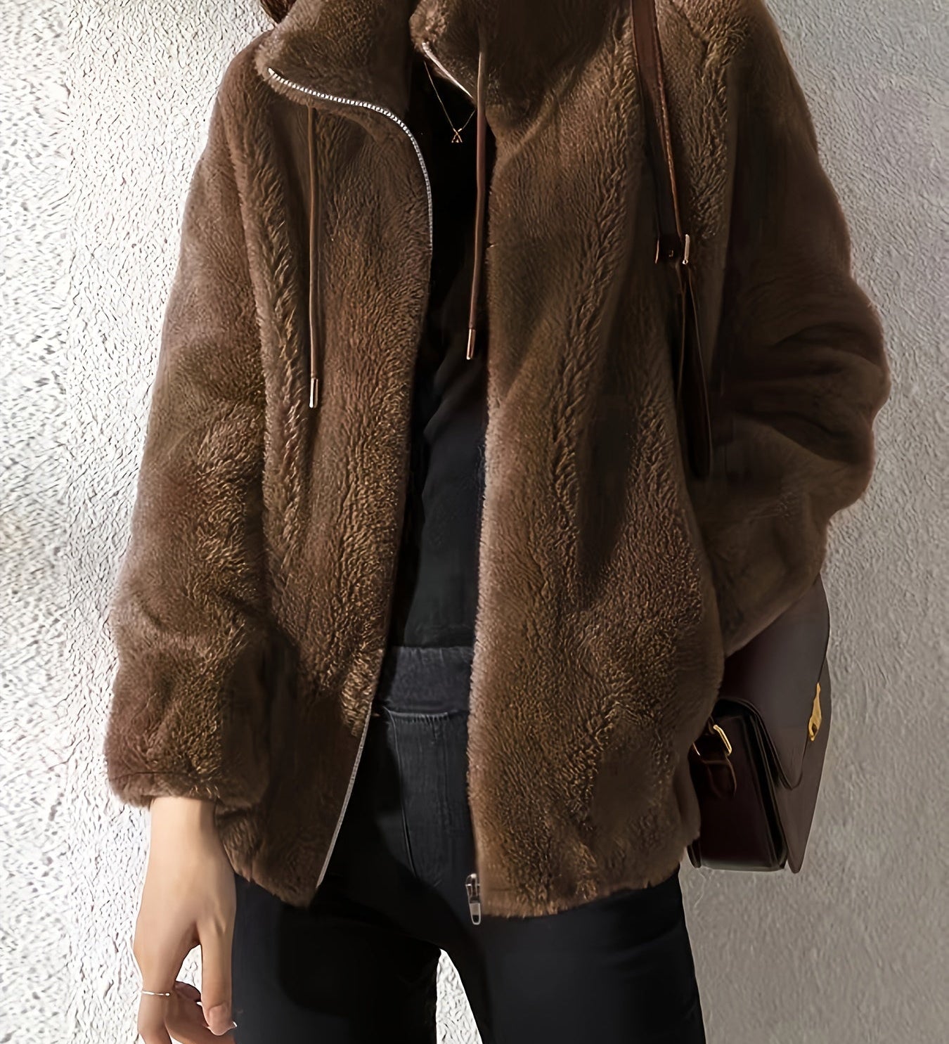 Avelora | άνετη ζακέτα με φερμουάρ