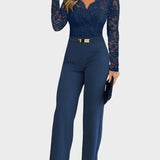 Julienne -Μακρυμάνικη Ολόσωμη Φόρμα με Φερμουάρ στην Πλάτη