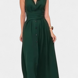 Meryl Πουκαμισοφόρεμα με Κουμπιά και Ρυθμιζόμενη Ζώνη