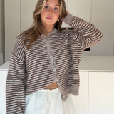 Μαλακό πουλόβερ με ρίγες