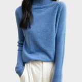 Fritz | 100% Μαλλί Μερίνο Ραγκλάν Πουλόβερ Με Ψηλό Λαιμό