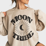 Stefanie | Φούτερ Lunar Essence Fleece – Γραφικό Sweatshirt Moon Tribe