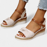 Loura Σανδάλια με Φιόγκο και Casual Πλατφόρμα