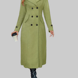 Mila διπλόφαρδο μάλλινο παλτό