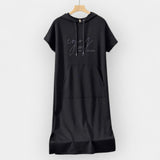 Βρυσηίδα – Άνετο Φόρεμα με Κουκούλα