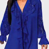 Fatima | Μπλούζες με Ρίγες σε Στερεό Χρώμα