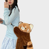 Voila | Τσάντα Κόκκινο Πάντα (Red Panda Bag)