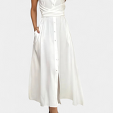 Meryl Πουκαμισοφόρεμα με Κουμπιά και Ρυθμιζόμενη Ζώνη