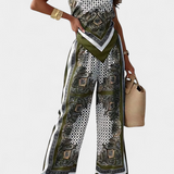 Leonie Σετ με Μοτίβο Paisley και Λουράκια