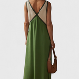 Φόρεμα Diamond Boho Καλοκαιρινό με Λαιμόκοψη V