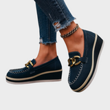 Gisselle | ΠΑΠΟΥΤΣΙΑ LOAFER ΜΕ ΠΛΑΤΦΟΡΜΑ CHAIN COMFORT