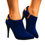 Aurora Bell βελούδινες μπότες