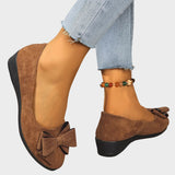 Fransiska -Αναπνέοντα Αντιολισθητικά Μοκασίνια με Παπιγιόν