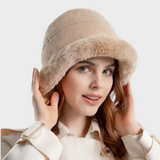 Lyka | Παντελόνι Γυναικείο Χειμερινό Καπέλο Bucket με Πλούσια Περιθώρια – Άνετο, Προστατευτικό για τα Αυτιά, Πολυλειτουργικό Καπέλο για Κρύο Καιρό