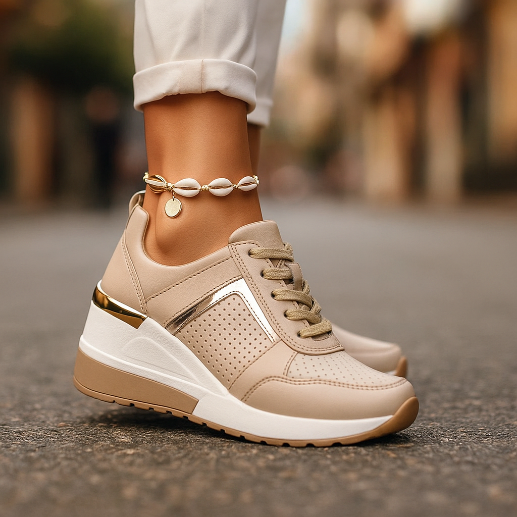 Lindsay - καθημερινό αθλητικό παπούτσι με κορδόνια