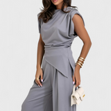 Σοφία Ασύμμετρο Σετ με Ντραπέ Ώμους