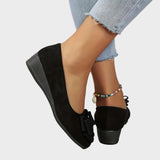 Fransiska -Αναπνέοντα Αντιολισθητικά Μοκασίνια με Παπιγιόν