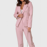 Rosalin Κομψό Σετ με Blazer και Παντελόνι