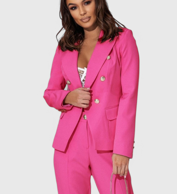 Rosalin Κομψό Σετ με Blazer και Παντελόνι