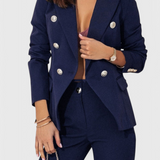 Rosalin Κομψό Σετ με Blazer και Παντελόνι