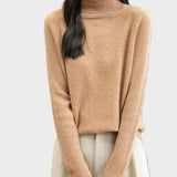 Fritz | 100% Μαλλί Μερίνο Ραγκλάν Πουλόβερ Με Ψηλό Λαιμό