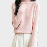 Fritz | 100% Μαλλί Μερίνο Ραγκλάν Πουλόβερ Με Ψηλό Λαιμό