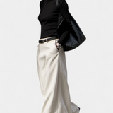 Φούστα Ada H-Line Μονόχρωμη με Μοντέρνο Αστικό Στυλ