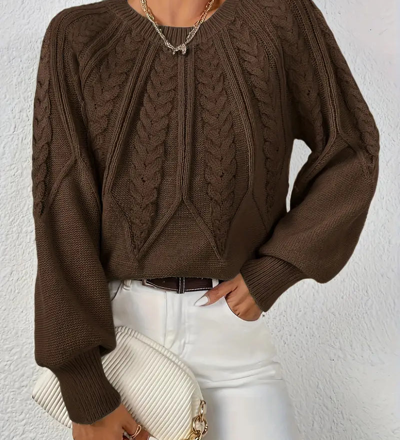 Özden - Κομψό Μακρυμάνικο Πουλόβερ (Elegant Long Sleeve Sweater)
