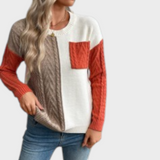 Jamella | Πολύχρωμο Πάτσερ Γυριστό Μανίκι Σακάκι