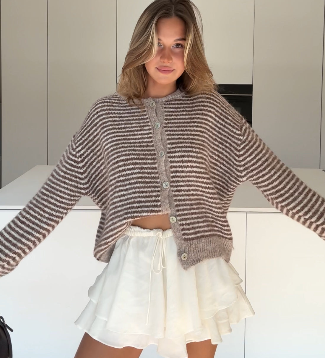 Μαλακό πουλόβερ με ρίγες