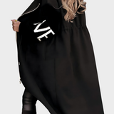 Peggy | Γυναικείο Μπουφάν με Πλεκτά Μανίκια και Κουκούλα