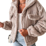 Amira - Πλεκτό Fleece Sherpa (Ribbed Fleece Sherpa)