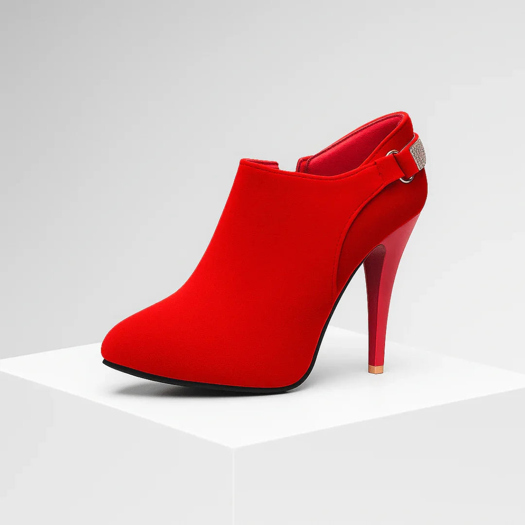 Aurora Bell βελούδινες μπότες