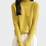 Fritz | 100% Μαλλί Μερίνο Ραγκλάν Πουλόβερ Με Ψηλό Λαιμό